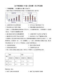 福建省泉州市泉港区第二中学2023-2024学年高二下学期第一次月考历史试卷（Word版附解析）