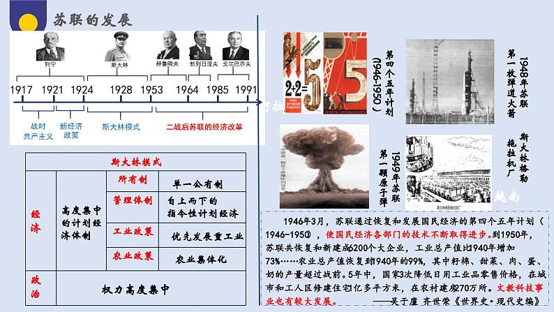 第20课 社会主义国家的发展与变化（教学课件）——高中历史人教统编版中外历史纲要下册第6页