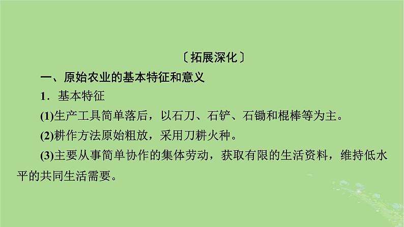 2025版高考历史一轮总复习选择性必修2第20单元食物生产与社会生活单元总结课件第4页