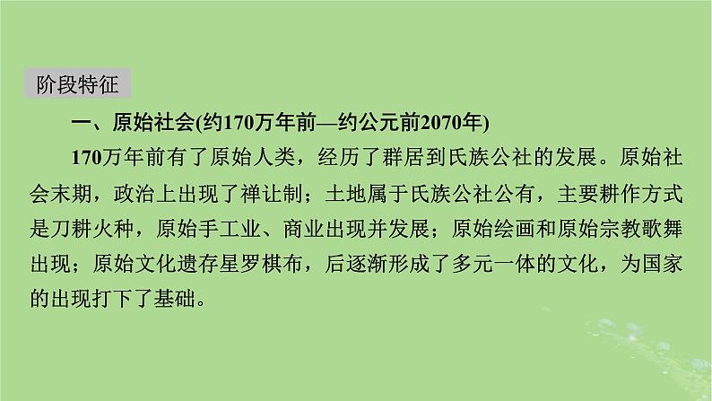 2025版高考历史一轮总复习中外历史纲要上第1单元从中华文明起源到秦汉统一多民族封建国家的建立与巩固第1讲中华文明的起源与早期国家课件第3页