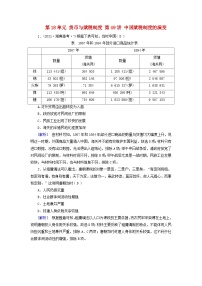 2025版高考历史一轮总复习课时作业选择性必修1第18单元货币与赋税制度第49讲中国赋税制度的演变