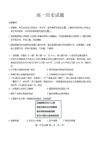 山东省泰安市肥城市2023-2024学年高一下学期4月期中考试历史试卷（Word版附答案）