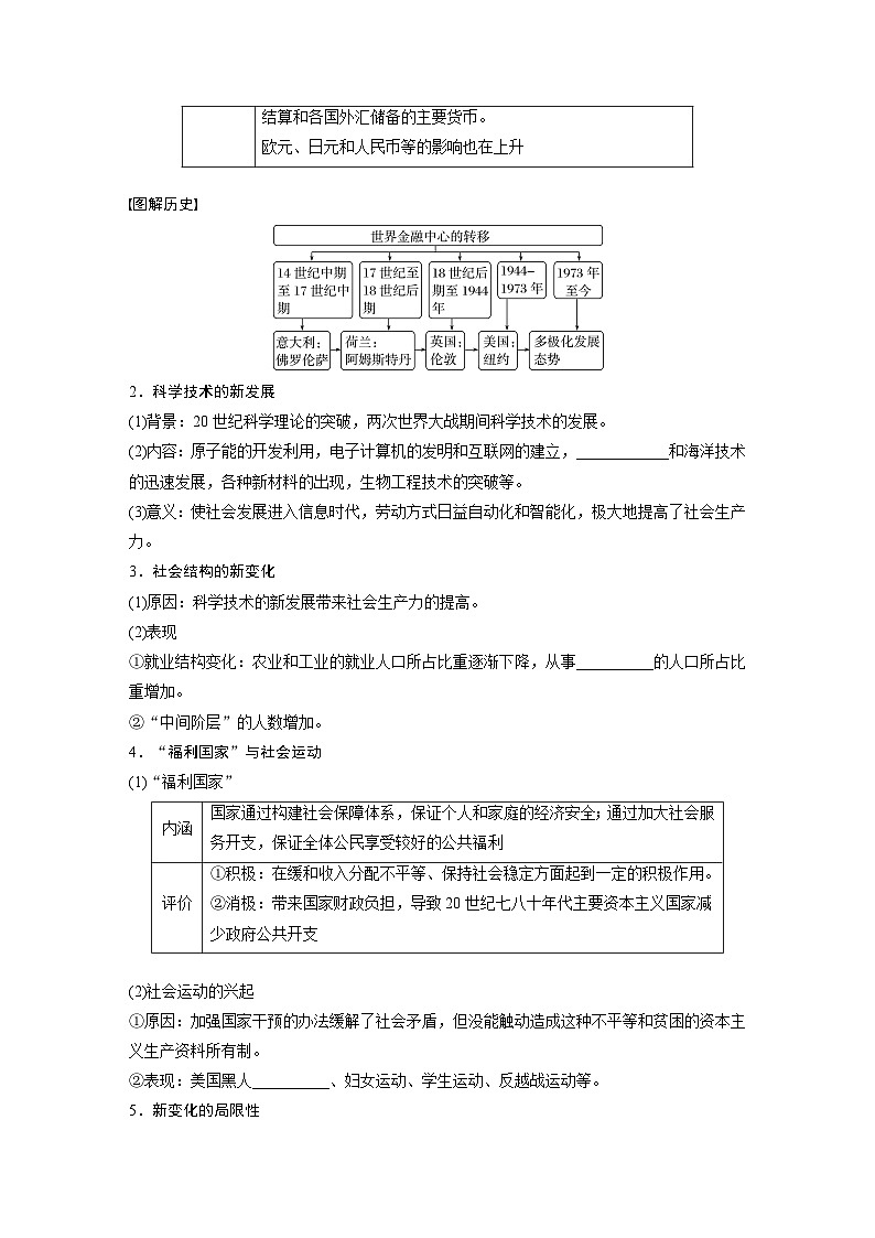 最新高考历史一轮复习（部编版） 板块6 第14单元 第40讲　战后资本主义国家的新变化和社会主义国家的发展与变化（课件+讲义+练习）03
