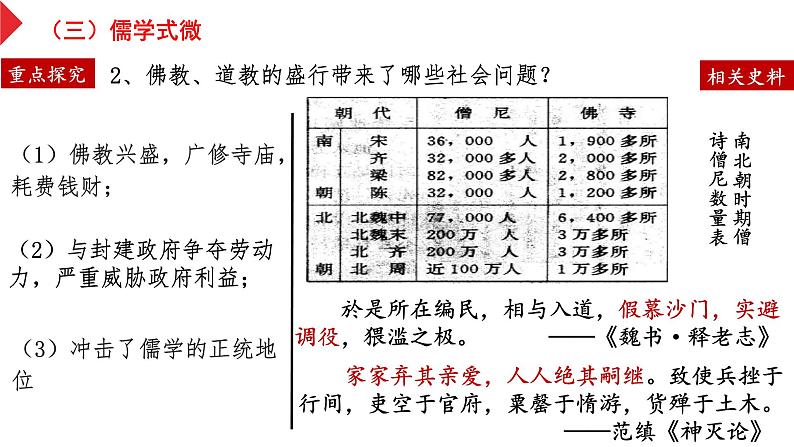 第8讲三国至隋唐的文化课件--2024届高考统编版必修中外历史纲要上册一轮复习08