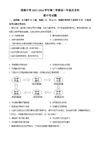 广东省汕头市潮阳区棉城中学2023-2024学年高一下学期期中历史试题（原卷版+解析版）