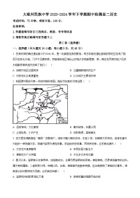 云南省大理白族自治州民族中学2023-2024学年高二下学期期中历史试题（原卷版+解析版）