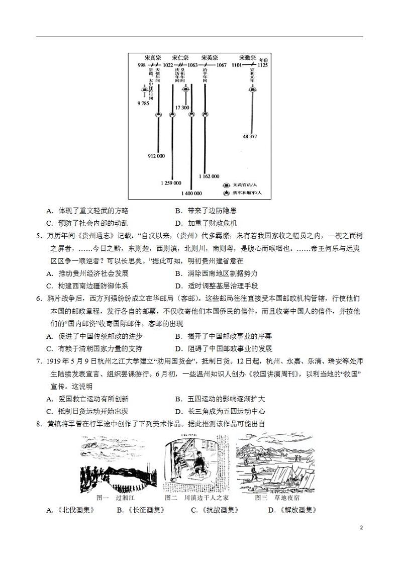 2024年高考押题预测卷—历史（福建卷03）（考试版）02