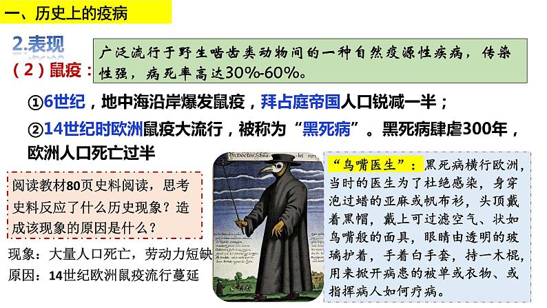 第14课 历史上的疫病与医学成就 课件 --2023-2024学年高二历史统编版（2019）选择性必修2经济与社会生活05