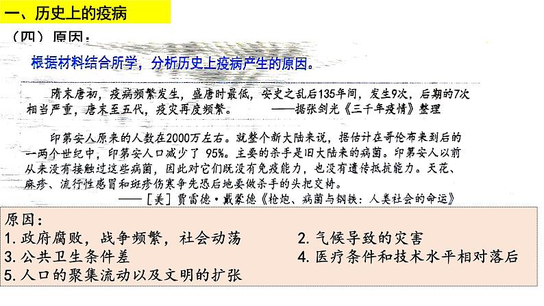 第14课 历史上的疫病与医学成就 课件 --2023-2024学年高二历史统编版（2019）选择性必修2经济与社会生活08