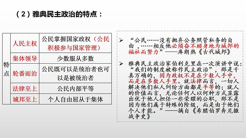 第1单元第2课 西方国家古代和近代政治制度的演变 课件 -2023-2024学年高二上学期历史统编版（2019）选择性必修1第4页