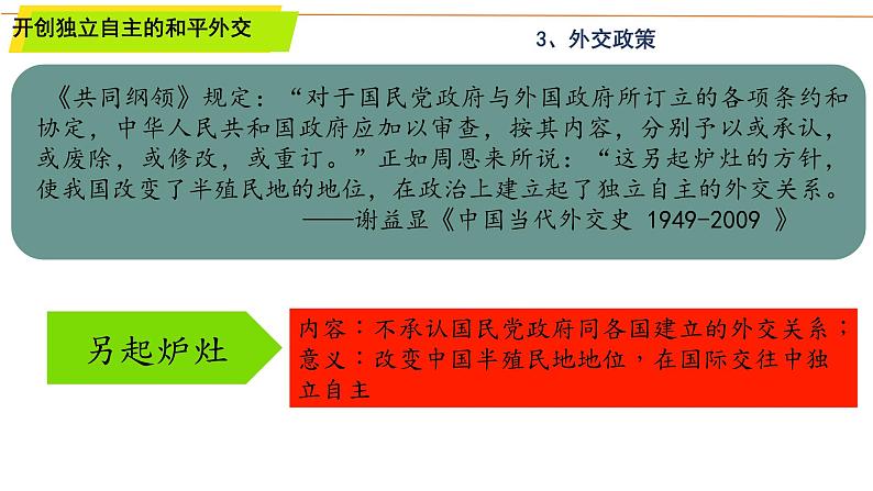 第4单元第14课 当代中国的外交 课件 ----2023-2024学年高二上学期历史统编版（2019）选择性必修1第7页