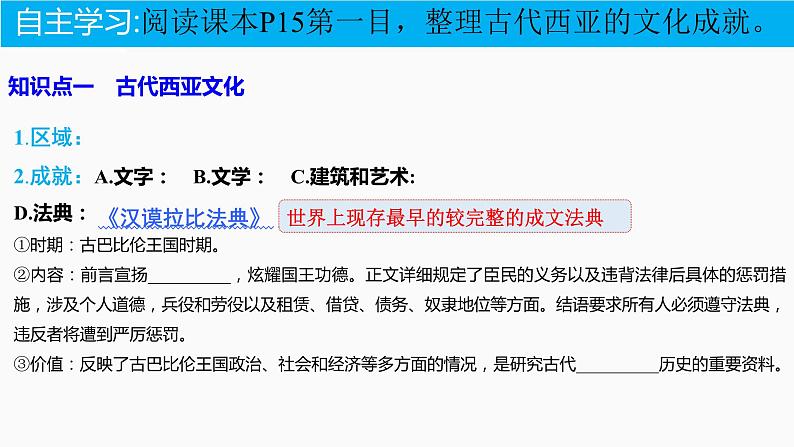 第3课+古代西亚、非洲文化+课件--2023-2024学年高中历史统编版（2019）选择性必修3第6页