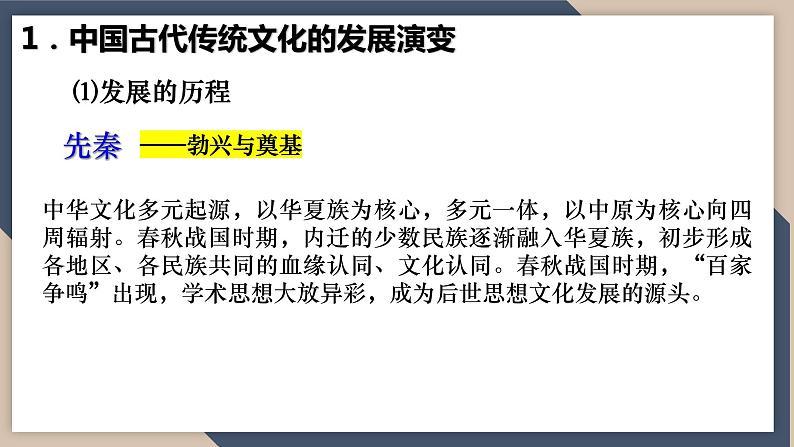 2024届高考历史二轮复习专题3 中国古代的传统文化及文化交流 课件06