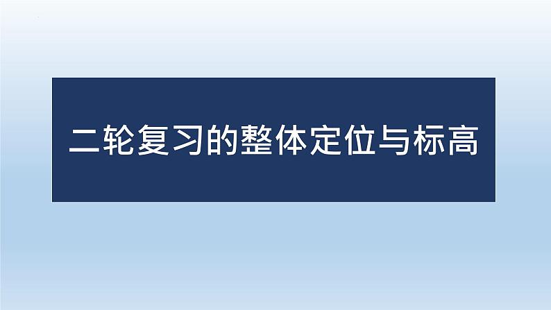 2024届高考历史教、学、评一致性的二轮复习路径探究课件第4页