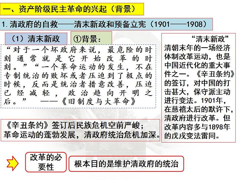 第11课 辛亥革命与中华民国的建立 课件--2024届高三统编历史新教材二轮复习第5页