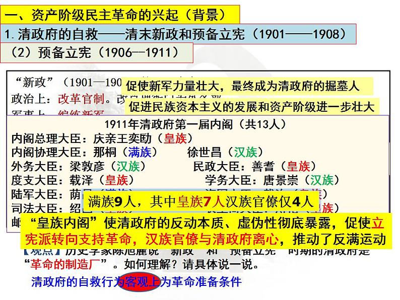 第11课 辛亥革命与中华民国的建立 课件--2024届高三统编历史新教材二轮复习第8页