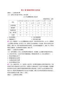 2025届高考历史一轮总复习好题精练专题一0一两次工业革命时期第47课影响世界的工业革命