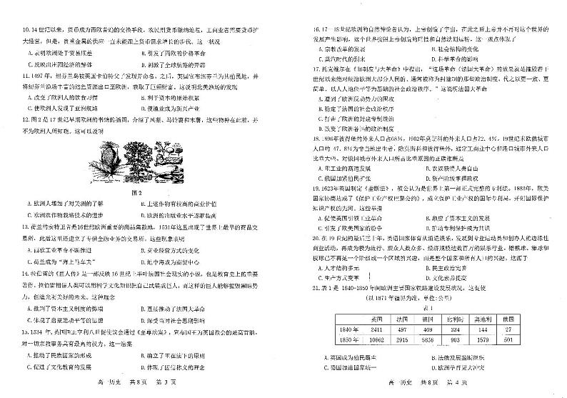 辽宁省协作校2023-2024学年高一下学期期中考试历史试题02
