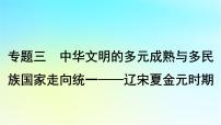 2025届高考历史一轮总复习专题三中华文明的多元成熟与多民族国家走向统一__辽宋夏金元时期第十二课两宋的政治军事和辽夏金元的统治课件