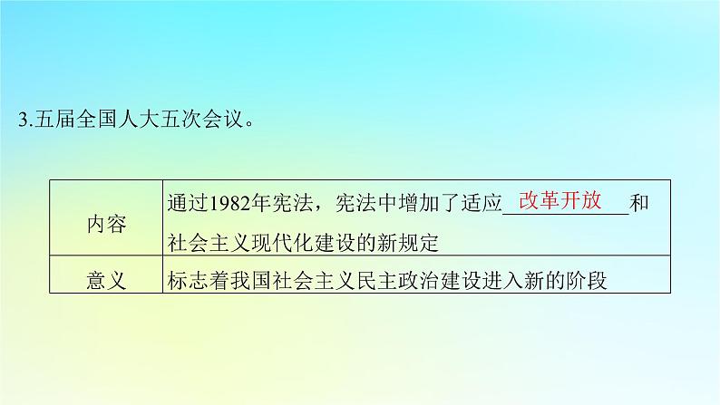 2025届高考历史一轮总复习专题七中华民族的解放崛起与复兴__中华人民共和国时期第32课中国特色社会主义道路的开创与发展课件第7页