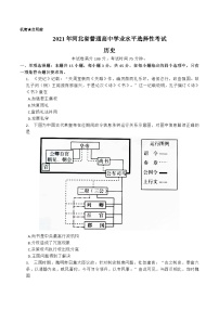 （网络收集版）2021年新高考河北历史高考真题文档版（含答案）