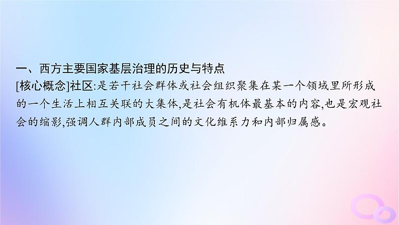 2025年高中历史第6单元第18课世界主要国家的基层治理与社会保障课件部编版选择性必修104