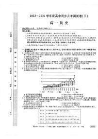 河南省周口市鹿邑县2023-2024学年高一下学期同步月考测试（三）历史试题