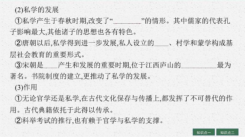 2025届人教新高考高三历史一轮复习课件第47讲文化的传承与保护第6页