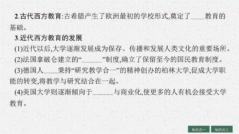 2025届人教新高考高三历史一轮复习课件第47讲文化的传承与保护第7页