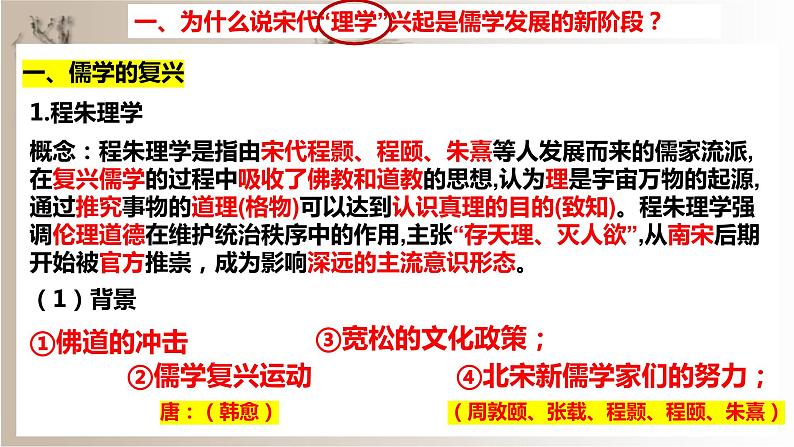 辽宋夏金元的文化课件---2024届高三历史统编版必修中外历史纲要上册一轮复习第6页