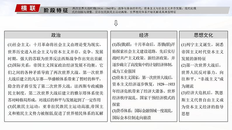 第39讲　第一次世界大战与战后国际秩序课件--2025届高三历史统编版必修中外历史纲要下册一轮复习第3页