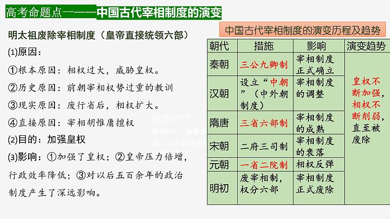 第9讲 从明朝建立到清朝前中期的鼎盛与危机课件--2025届高三历史统编版必修中外历史纲要上册一轮复习07