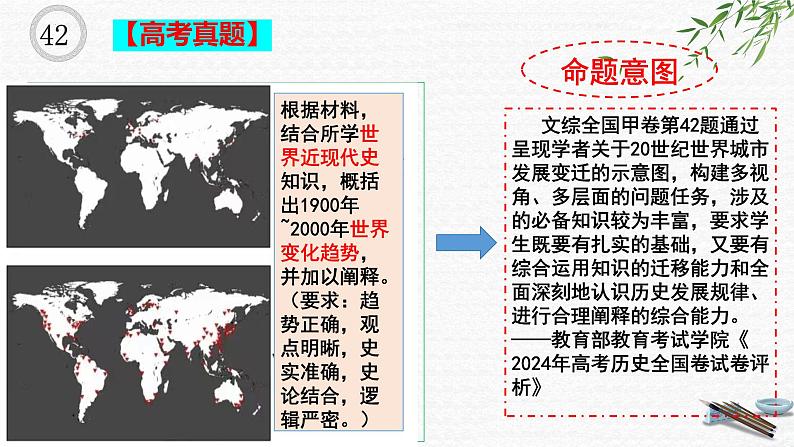 2024年全国甲卷历史试卷42题小论文题讲评 课件--2025届高考历史一轮复习第7页