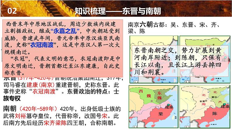 第5讲 三国两晋南北朝的政权更迭与民族交融课件--2025届高三历史统编版必修中外历史纲要上册一轮复习第6页