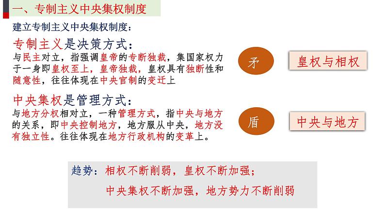 中国史专题复习课件--2024届高三统编版历史二轮专题复习02