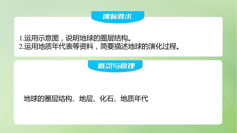 2024届湘教版新教材高考地理一轮复习第一部分自然地理第二章地球的运动第1讲课时5地球的历史和圈层课件第2页