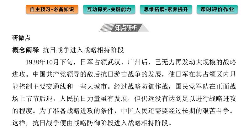 全民族浴血奋战与抗日战争的胜利课件7第8页