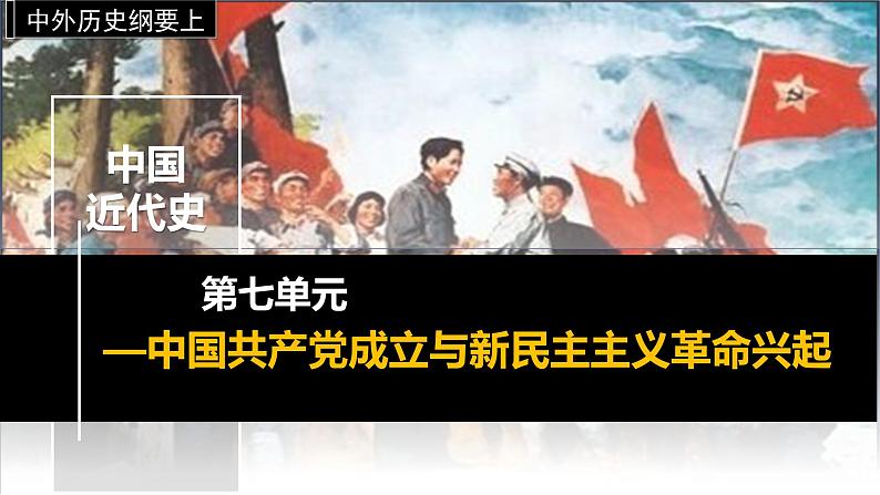 南京国民政府的统治和中国共产党开辟革命新道路课件1第1页