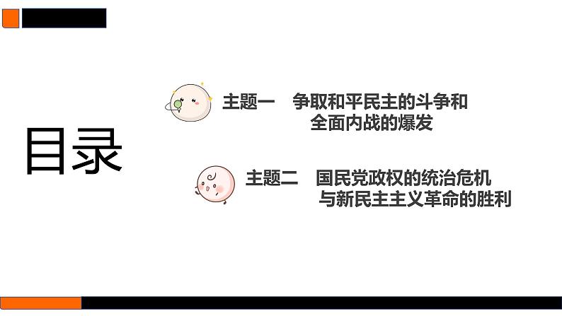 第21讲 人民解放战争 课件--2025届高三统编版（2019）必修中外历史纲要上一轮复习02