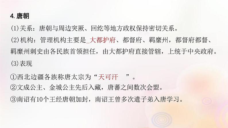 第46讲 中国古代现代民族关系、国家关系 课件--2024届江苏省高考统编版历史选择性必修1一轮复习08