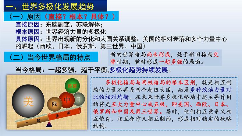 第22课 世界多极化与经济全球化课件7第5页