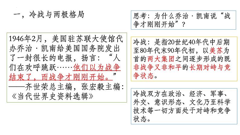 第18课 冷战与国际格局的演变课件202