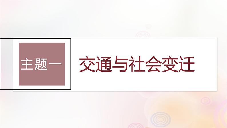 江苏专用新教材2024届高考历史一轮复习板块六选择性必修部分第十五单元第56讲中外历史上：交通运输医疗卫生课件03