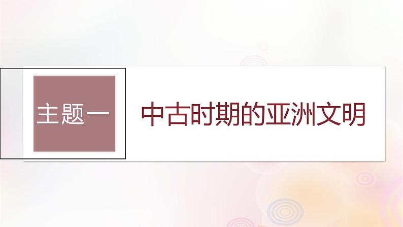 江苏专用新教材2024届高考历史一轮复习板块四世界古近代史第九单元第28讲中古时期的亚洲非洲和美洲课件第3页