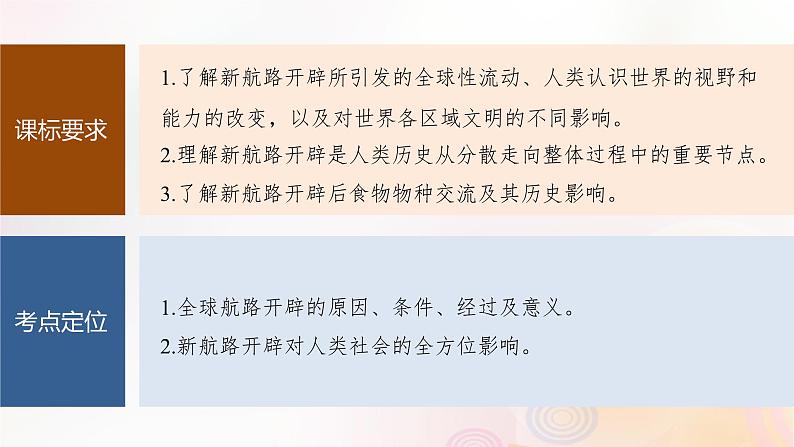 江苏专用新教材2024届高考历史一轮复习板块四世界古近代史第十单元第29讲走向整体的世界课件第5页