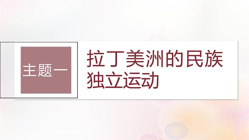 江苏专用新教材2024届高考历史一轮复习板块四世界古近代史第十一单元第35讲亚非拉民族独立运动课件第3页