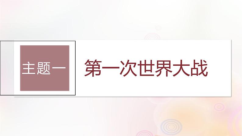 江苏专用新教材2024届高考历史一轮复习板块五世界现代史第十二单元第36讲第一次世界大战与战后国际秩序课件第7页