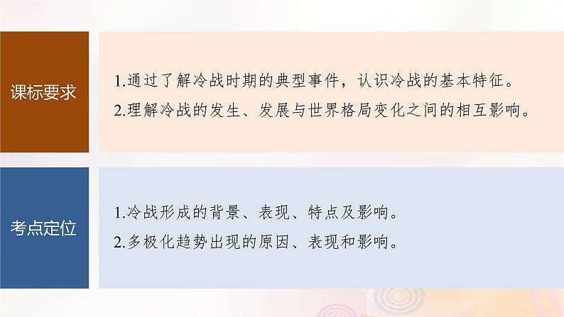 江苏专用新教材2024届高考历史一轮复习板块五世界现代史第十三单元第40讲冷战与国际格局的演变课件第5页