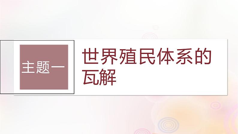 江苏专用新教材2024届高考历史一轮复习板块五世界现代史第十三单元第42讲世界殖民体系的瓦解与新兴国家的发展课件03