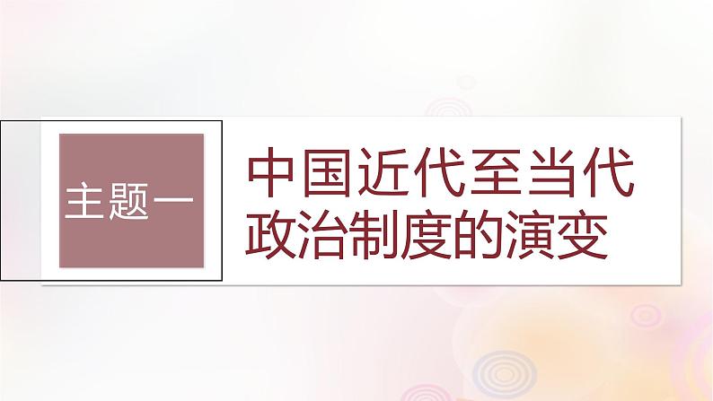 第47讲 中国近现代：政治制度的演变官员的选拔与管理 课件--2024届高三历史统编版（2019）选择性必修1一轮复习（江苏版）第3页